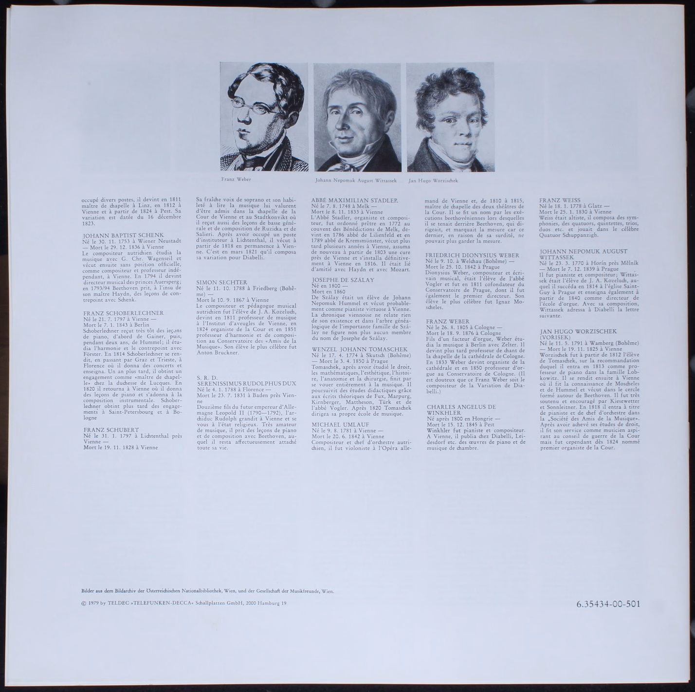 Telefunken 6.35434 DX - Anton Diabelli, Rudolf Buchbinder - Vari - Image 5