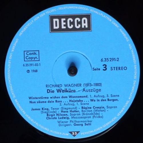 DECCA 6.35291 EX - Richard Wagner, Wiener Philharmoniker, Georg - Image 7