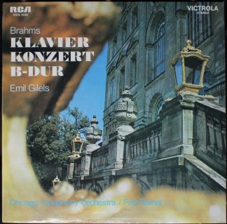 RCA Victrola VICS 1026 - Johannes Brahms, Emil Gilels, Chicago S