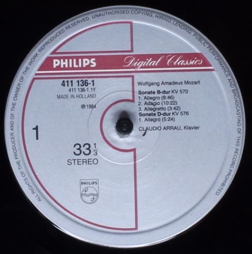 Philips Digital Classics 411 136-1 - Wolfgang Amadeus Mozart, Cl - Image 3