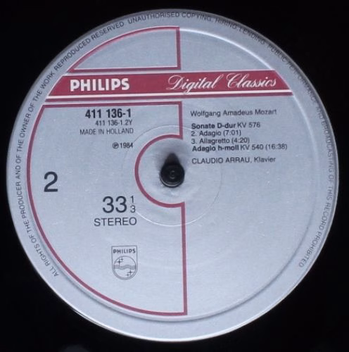Philips Digital Classics 411 136-1 - Wolfgang Amadeus Mozart, Cl - Image 4
