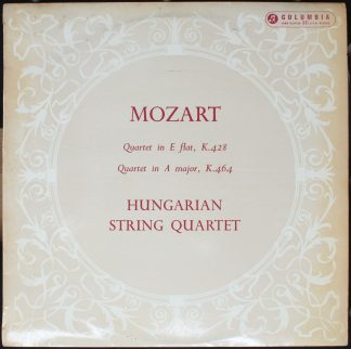 Columbia 33CX 1599 - Wolfgang Amadeus Mozart, The Hungarian Quar