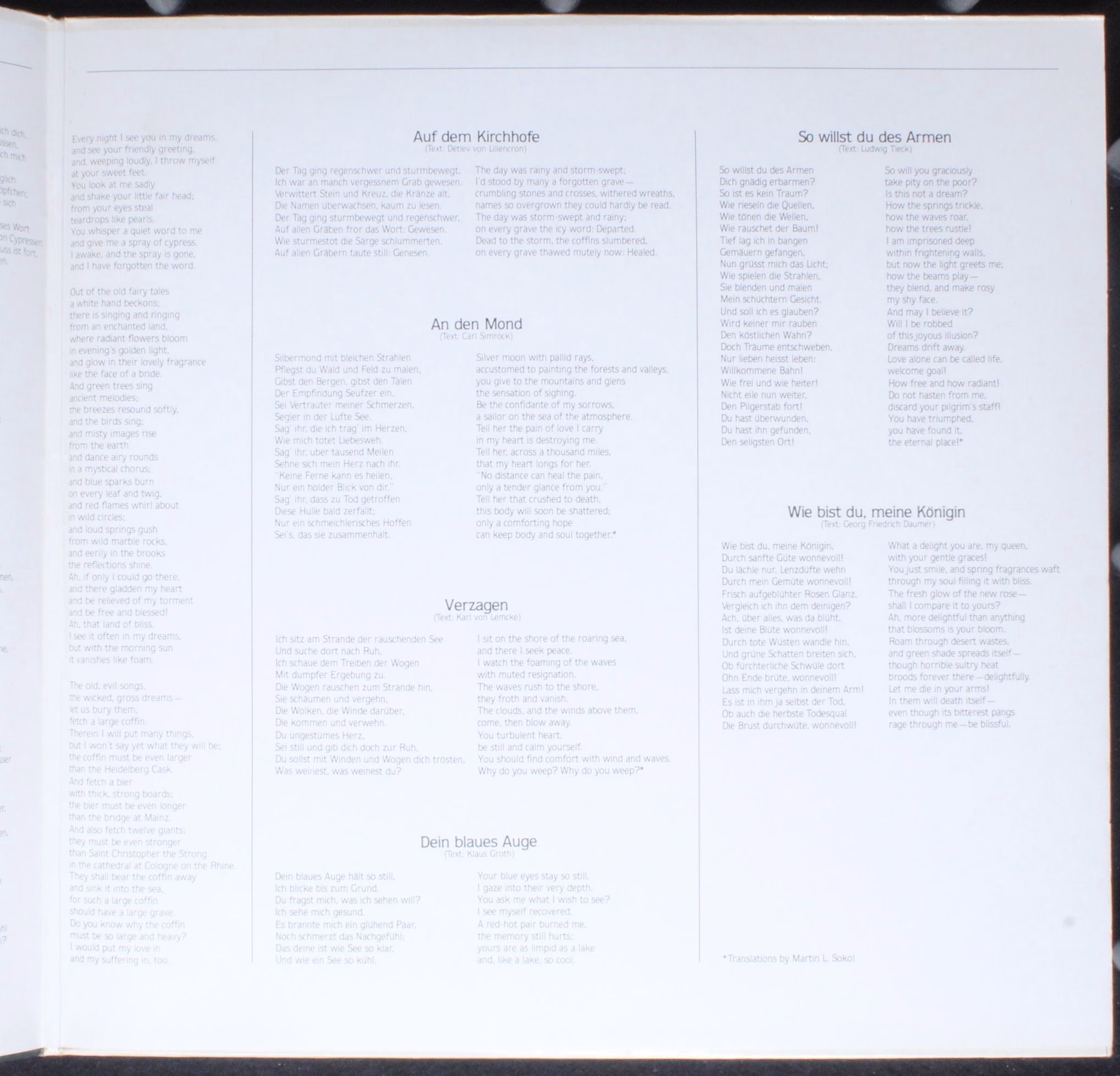 RCA Red Seal RL 14523 - Håkan Hagegård, Robert Schumann, Johanne - Image 4