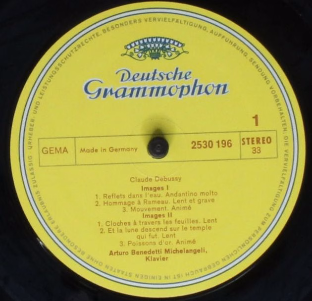 Deutsche Grammophon 2530 196 - Claude Debussy, Arturo Benedetti - Image 5