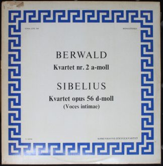 FONA LPK 544 - Franz Berwald, Jean Sibelius, Københavns Strygekv