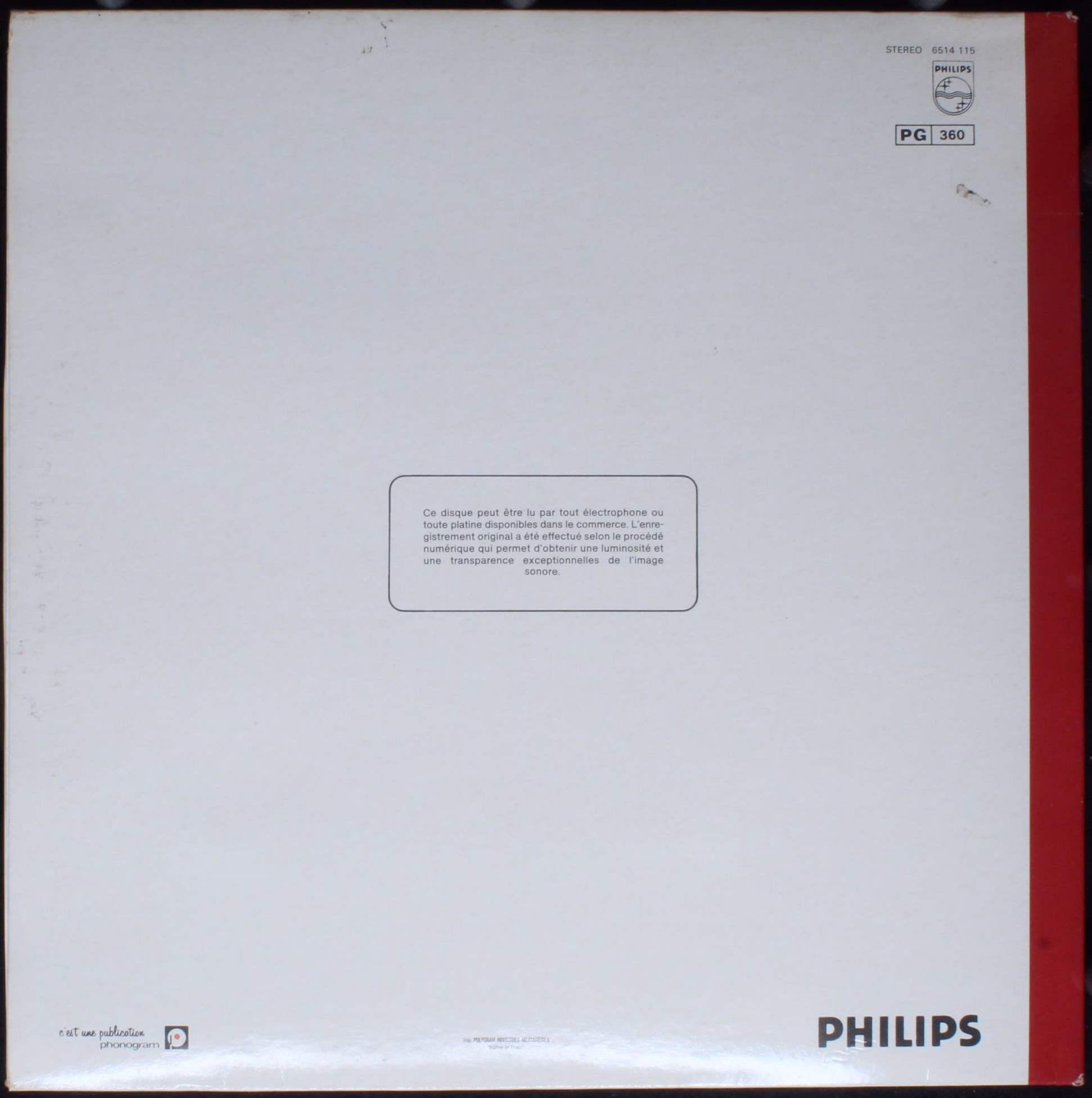Philips 6514 115 - Edvard Grieg, Zoltán Kocsis - Pièces Lyriques - Image 2