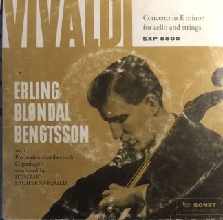 Sonet SXP 5500 - Erling Bløndal Bengtsson, Pro Musica Chamber Or