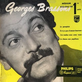 Philips 432.065 BE - Georges Brassens - 1re Série - Le Parapluie